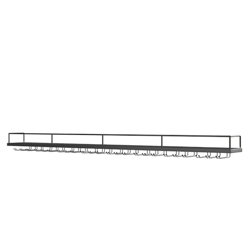 Étagère à vin LED : fixez ce support mural en fer pour gagner de la place - 2