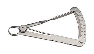 SWISSO Degree Gauge Jewelry Measure from 0-10mm Thickness Me...