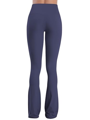 Pantalones de yoga acampanados para estilizar cintura y abdomen 6