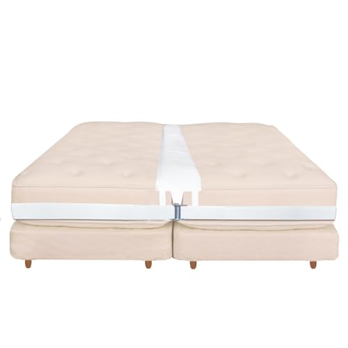 Generisch Conector de colchón: conector estable y fácil de montar para dos camas, juego de conversión de puente de cama doble a king, para habitaciones familiares, habitaciones de invitados, invitados