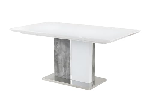 Vente-unique Table à Manger Extensible - 6 à 8 Couverts - MDF - Coloris