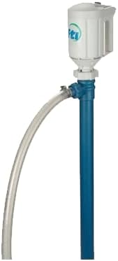 DPFP035 Drum Pump Kit, Includes PFP-40 Polypropylene/Alloy 625 40in High Flow Pump Tube and M3V Splashproof 4/5 HP Motor (115VAC/50-60 Hz)