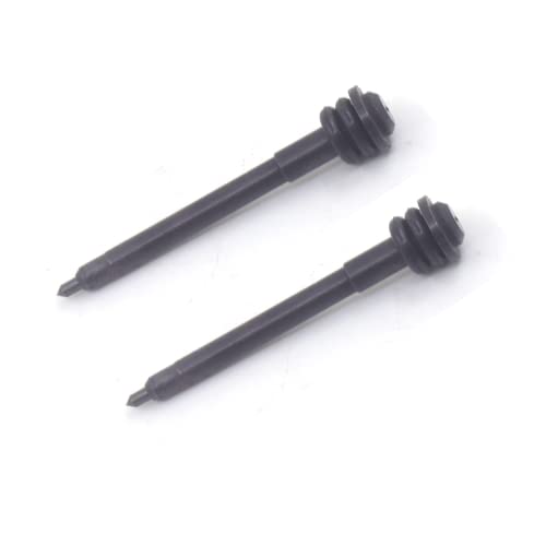 Pneumatic Engraving Pen Tip Air Scribe Pen Concrete Engraver Fossils Industrial MetalJewelry Wood Stone Glass Carving DIY Tool Accessories replacement part 2PK