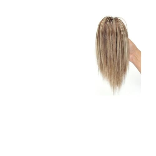 WQQYU6HKF Pelucas Extensiones de Cabello sintético con Pinza for moño de 30 cm, Cola de Caballo Corta y Recta Moño(12H24)