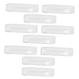 Cabilock 10 piezas Botellas de Cosméticos Recargables con Tapas Antifugas Contenedores Portátiles para Loción Gel y Champú Viajes Botes Rellenables para Crema Facial y Corporal