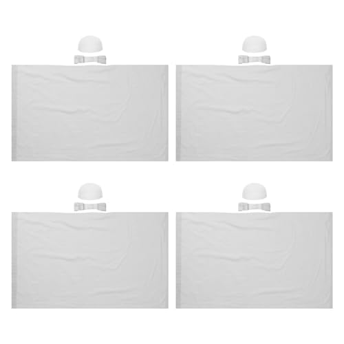 Conjunto de Ihram transpirable y ligero de 4 piezas con gorro Kufi cómodo