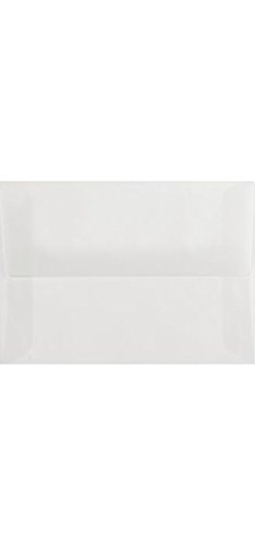 Luxpaper A10 Einladung Briefumschläge Transparent, 50 Stück