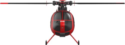 Image of RC ERA C184 MD500 100 Size RC Helicopter 4CH, 6-Axis Gyroscope RTF With Optical Sensor & Upgraded Transmitter - Remote Control Electric Helicopter Outdoor For Adults & Beginners (ERA-C184-RW (Coast Guard))