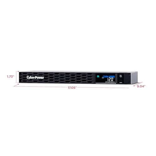 Image of CyberPower CP700PFCRM1U PFC Sinewave UPS Battery Backup and Surge Protector
