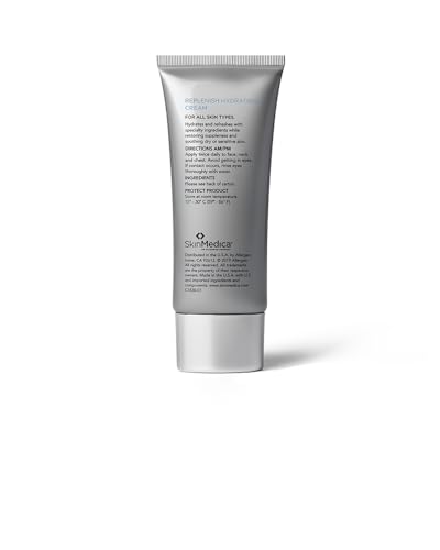 SkinMedica Replenish Hydrating Cream - Vitamin C Cream for Face, Your Essential Hydrating Cream for a Glowing Skin that Refreshes, Smoothes and Nourishes Sensitive Skin, 2 Oz