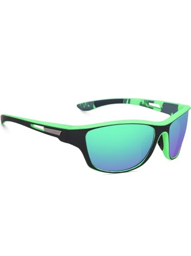 Image of Polarized Sports Sunglasses for Men & Women | UV400 Protection | Lightweight Driving, Fishing, Cycling, Running & Outdoor Sunglasses with TAC Lens