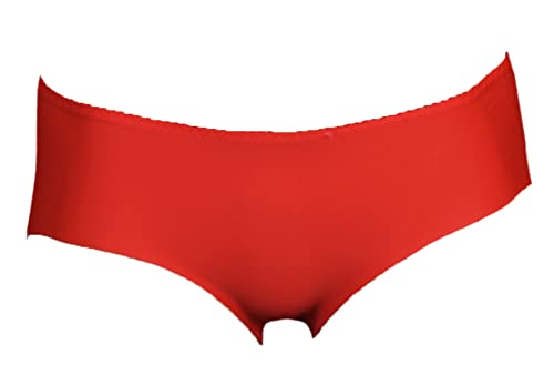 Red Shorts Lycra Gift Panty Intimate Wear Romantic Lingerie Honeymoon Surprise Gift for Your GF Girl Friend Wife Lover-image-12