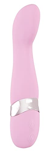 ORION Vibrator "Creamy Berry" - intensiver G-Punkt-Stimulator für Frauen, mit 7 Vibrationsmodi, biegsamen Massagekopf, per Knopfdruck steuerbar, pink
