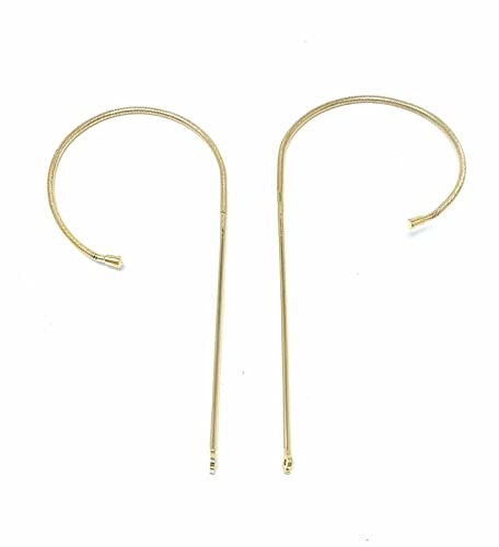 Sunglasses Aviators Temple/Cable Replacements Gold Metal 155mm