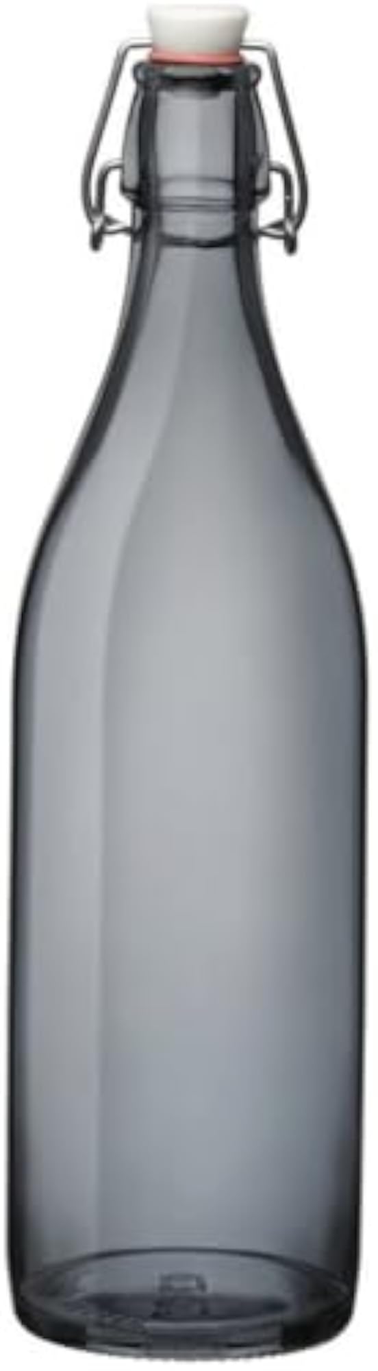 Clear Glass Bottle with Stopper, 33 3/4 oz. Capacity