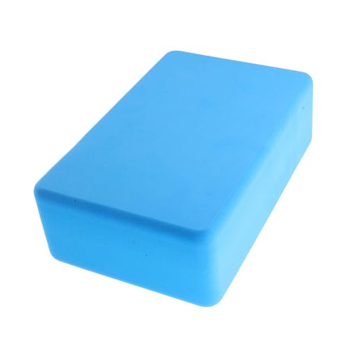 VICASKY Yoga Block High Density Eva Brick for Enhanced Flexibility Support and Balance for Exercise Gym Workouts and Stretching Stylish Blue