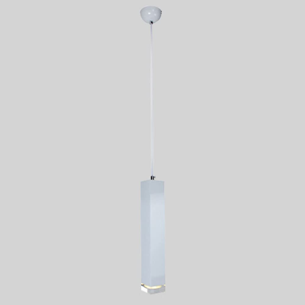 Luz colgante de tubo largo RAGGZZ que elimina deslumbramientos en cocina e isla con aluminio de 50cm 7