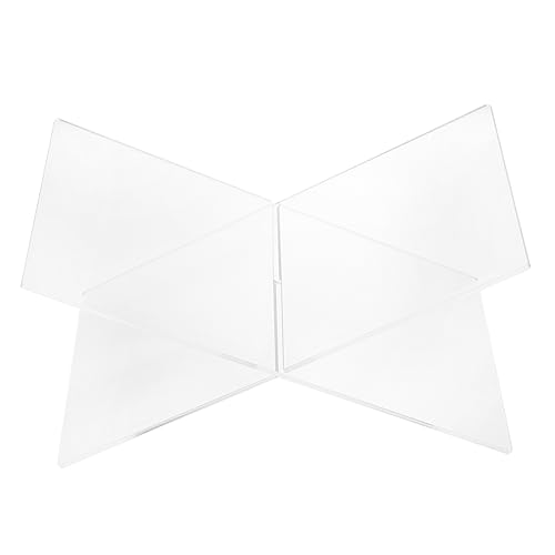 Veemoon X-Shaped Reading Rack Multifunctional Book Stand for Desktop for Office and Library Use Material Promotes Better Reading Habits