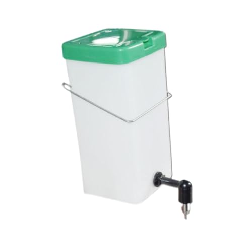 Bothyi Automatic Bunny Drinker Waterer Drinking Bottle with Hook with Lid Pet Water Dispenser Pet Supplies for Hamster Chick, 1000ML