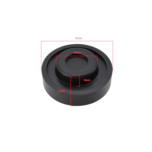 Image of 4pcs Black Rubber Car Jack Pad Rubber Buffer Cars Repair Accessories Lifting Platform Pad Frame Protector for Car Floor Jack