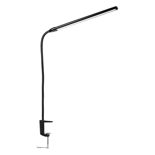 調節可能なクランプ付き柔軟な LED デスクランプアイケアライトポータブル読書灯研究作業描画アイケアデスクランプに最適