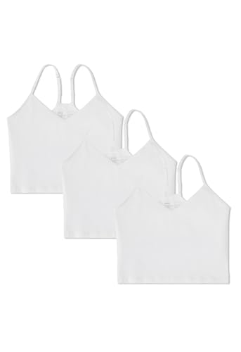 Image of Pact Organic Cotton Women's Everyday Shelf Bra Cropped Camisole 3-Pack