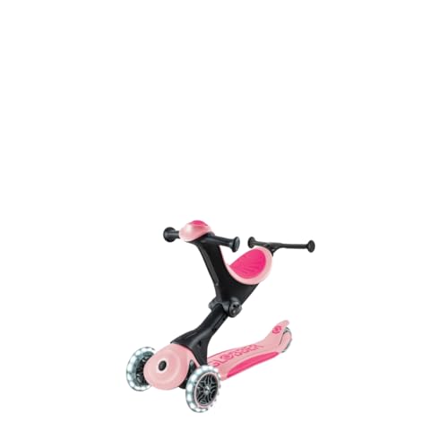 Image of GLOBBER GO-UP Deluxe Lights - 3 in 1 Tricycle, 120 /80 mm, ABEC 9, 3 Wheels, Height Adjustable, LED Light Wheels