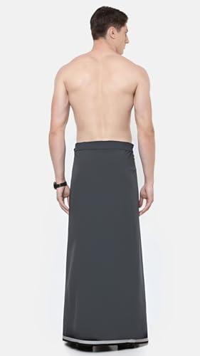 Image of pure cotton lungi for men