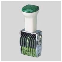 （まとめ） サンビー テクノタッチ回転ゴム印 8連（明朝体） TK-058 1個入 【&times;2セット】 top1-ds-1529174