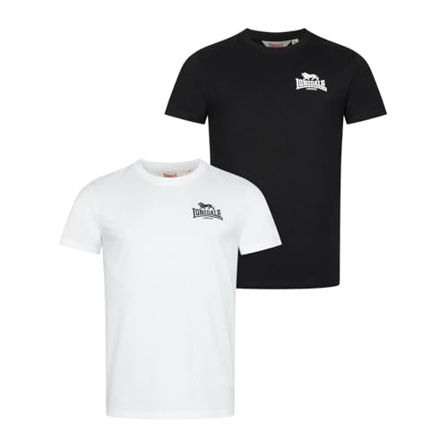 Lonsdale Blairmore t-shirt homme anti-déformation coton respirant