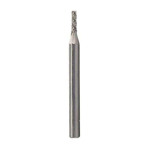 Image of Drill America SB-41 Carbide Burr /Rotary File Cylindrical End-Cut Double Cut for Die Grinder 1 /16 inch Dia. x 1 /4 inch Cut Length with 1 /8 inch Shank and 1-1 /2 inch Overall Length, DUL Series