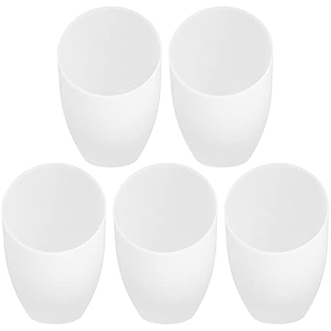 Operitacx 5Pcs Lampshade Horseshoe Lampshade Replacement Lamp Shade White Lamp Shade Cover for Multi- Head Stand up Lamp Bedroom Light Cover
