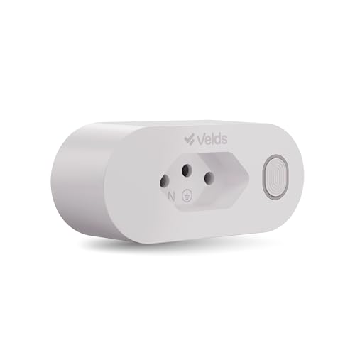 Tomada Inteligente Wi-Fi 16A Velds, Controle por App, Pareamento Bluetooth