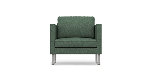 comfortly Housse de fauteuil de rechange faite à la main compatible avec fauteuil inclinable MELLBY (usage intensif - vert)
