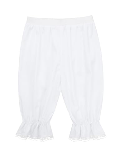 Disfraz Pantaloons Victoriano para Niñas Blanco Talla 4T miniatura 4