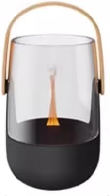 Retro creative candlelight lamp home bedroom sleep aid USB charging aromatherapy machine air fragrance machine diffuser (Small)