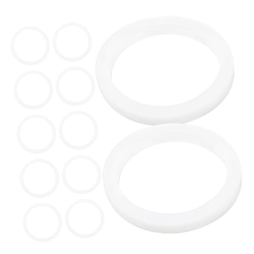 BEBEMOKO 40Piezas Anillos de Sellado de Silicona para Tarros Mason Juntas de Reemplazo Herméticas y Reutilizables para Almacenamiento de Alimentos Prueba de Fugas Microondas