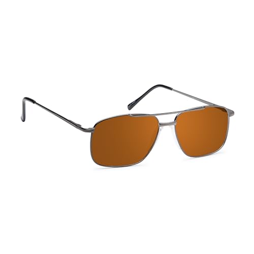Image of NoIR Blue Blocker Low Vision Sunglasses, Lightweight Glasses with Full UV Protection for Macular Degeneration, Corneal Pathology, Retinitis Pigmentosa and Diabetic Retinopathy, 01 54