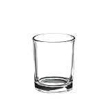 WGV Tea Light Votive Candle Holder 2x2.4, Clear Tiny Utility Cylinder Glass Vase, Small Planter Terrarium for Home Accent Decor, 1 Pc