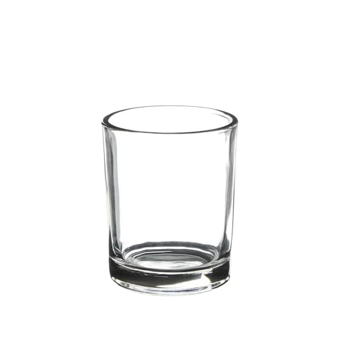 Clear Glass Tea Light Holder and Vase
