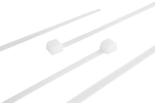 Preisvergleich Produktbild Lamondo Kabelbinder Set in Weiß 3.5x150mm