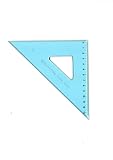 Squadra in perspex azzurro 21/45°
