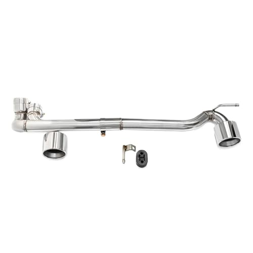 Embout Echappement Double Sortie BMW E90 E92 325i 328i 330i carbone argent inox 304