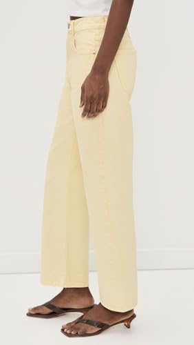 Image of PISTOLA - Lexi Mid Rise, Signature Bowed Straight Jeans - Light Denim Jeans