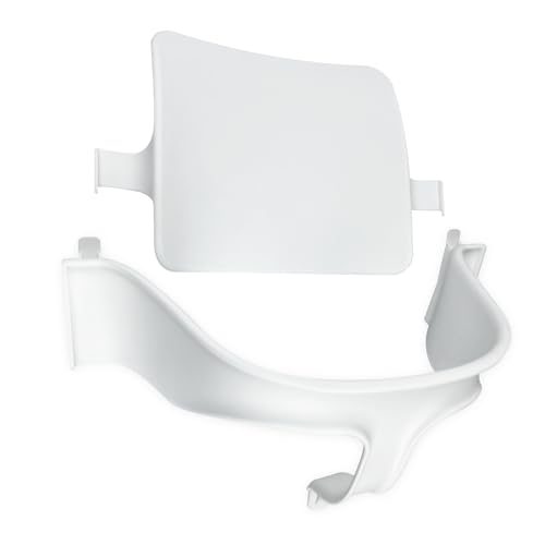 Image of Baby Set for Stokke Tripp Trapp High Chair - Suitable for Babies Aged 6-36 Months - Compatible with Tripp Trapp Models After May 2006 (White)