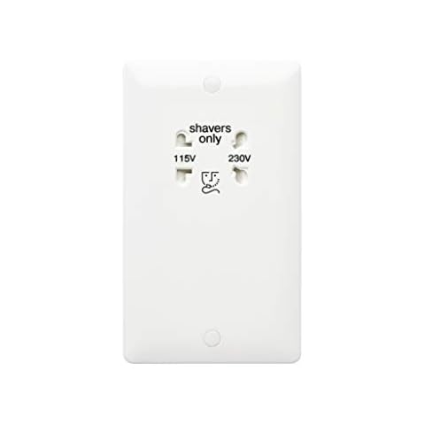 MK Base 115/230V SHAVER SOCKET 50Hz/60Hz Cover