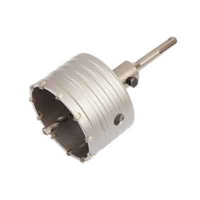 Trépan Erbauer Ø90 mm SDS+ avec foret pilote carbure