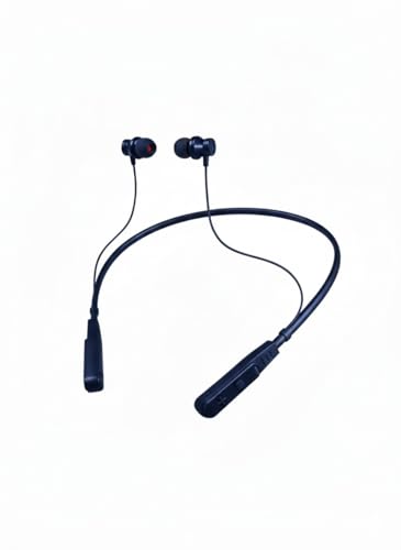 Image of Wireless Neckband Bluetooth Earphones 40 Hrs Playtime with Mic | Type-C Fast Charging, Deep Bass, Magnetic Earbuds, in-Ear Headphones for All
