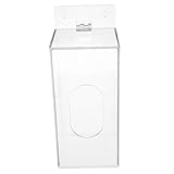 VALICLUD Transparente Wandhalterung Handschuhspender und Maskenbox Platzsparender Handschuh und...