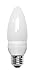 TCP 10702 CFL Decorative Torpedo - 10 Watt Equivalent (only 2w Used!) Soft White (2700K) Medium (e26) Base Chandelier Light Bulb - 80 Lumens